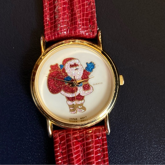 Accessories - GUC - WORKING Santa Claus Christmas Watch